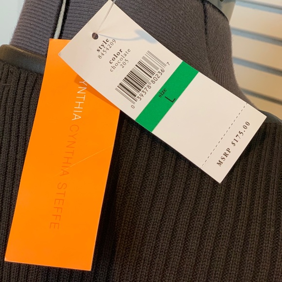 Blazer \ Jacket suede with fur trim - Picture 6 of 7